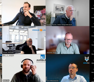 Screenshot Webinar Asbestzement-Leitungen